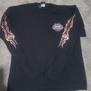 Long Sleeve Harley Davidson Shirt. XL